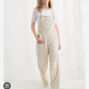 Aerie wide leg overalls
